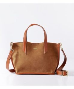 Suede Crossbody Bag