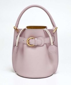 Metallic Bucket Bag