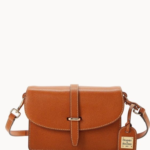 Saffiano Leather Crossbody